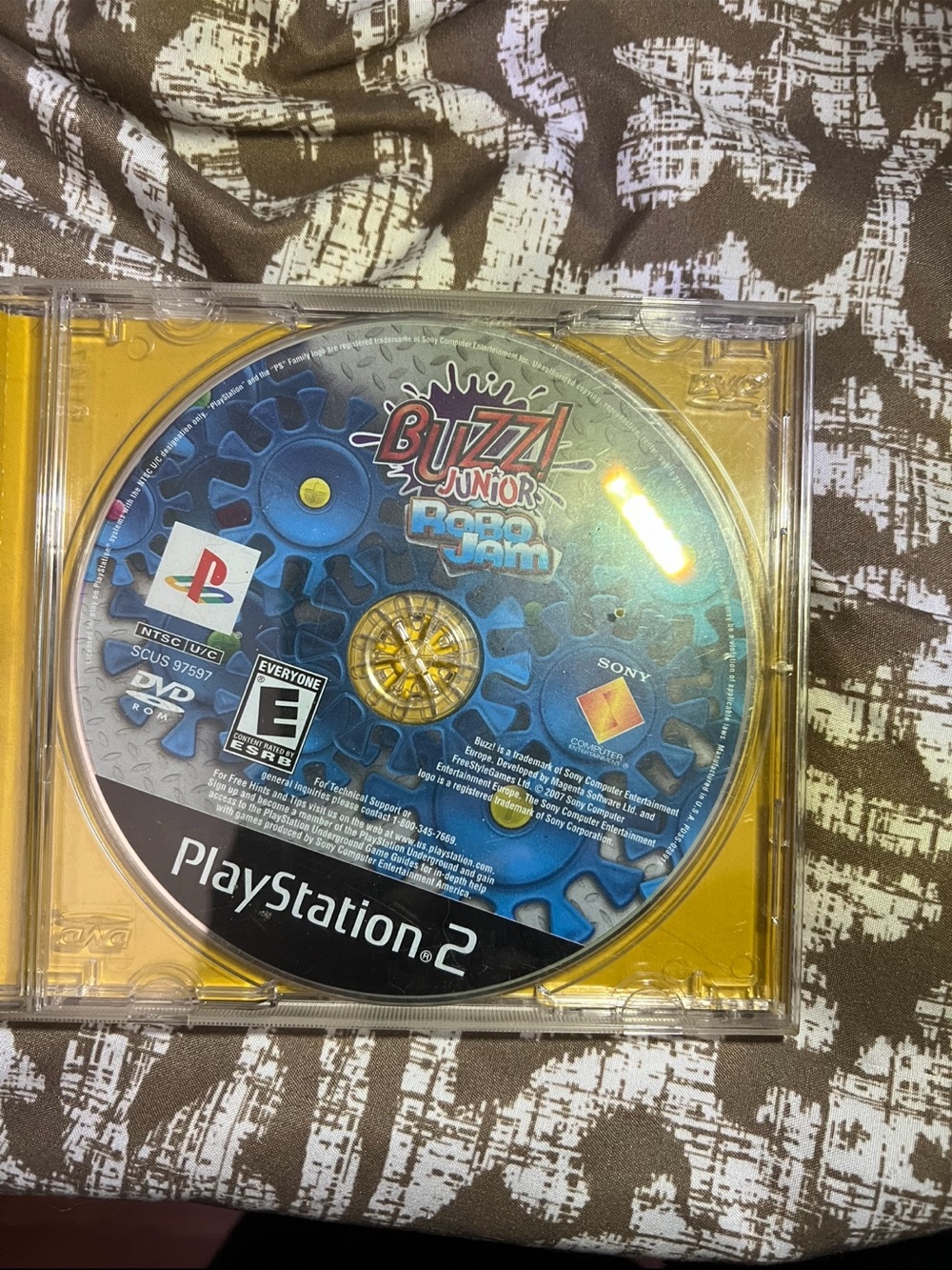 Sony PlayStation 2 Buzz! Junior: RoboJam — Blue Disc